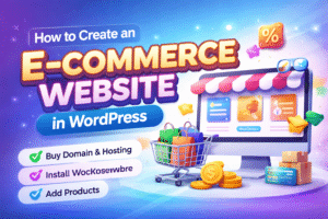 How to Create an E-commerce Website in WordPress