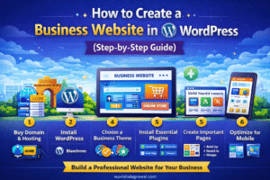 How to Create a Business Website in WordPress (Step-by-Step Guide)